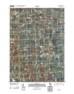 Almont 2011 topographic map thumbnail