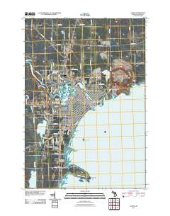 Alpena 2011 topographic map thumbnail