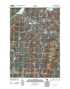Atlanta SE 2011 topographic map thumbnail