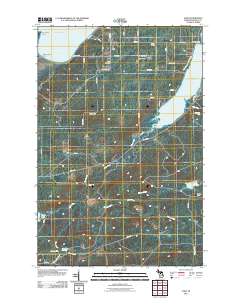 Aura 2011 topographic map thumbnail