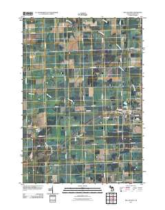 Bad Axe West 2011 topographic map thumbnail