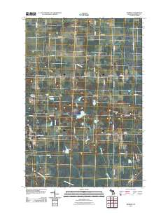 Barbeau 2011 topographic map thumbnail