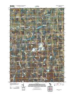 Barnes Lake 2011 topographic map thumbnail
