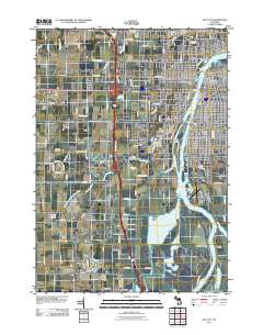 Bay City 2011 topographic map thumbnail