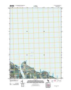 Bay City NE 2011 topographic map thumbnail