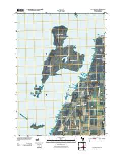 Bay Port West 2011 topographic map thumbnail