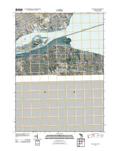 Belle Isle 2011 topographic map thumbnail