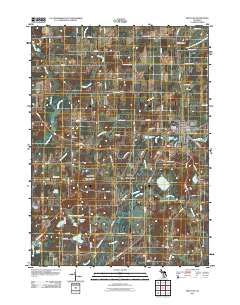 Bellevue 2011 topographic map thumbnail