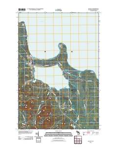 Big Bay 2011 topographic map thumbnail