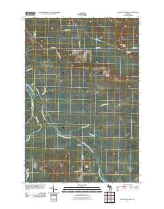 Big Beaver Creek 2011 topographic map thumbnail
