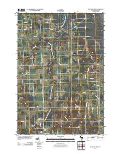 Big Ravine Creek 2011 topographic map thumbnail