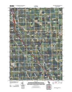 Birch Run North 2011 topographic map thumbnail