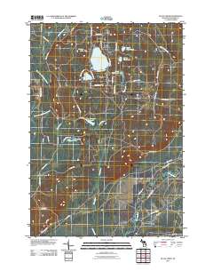 Black Creek 2011 topographic map thumbnail