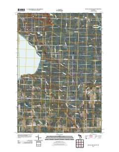 Black Lake Bluffs 2011 topographic map thumbnail
