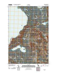 Bliss 2011 topographic map thumbnail
