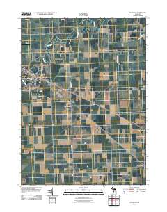 Blissfield 2011 topographic map thumbnail