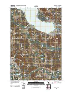 Boyne City 2011 topographic map thumbnail