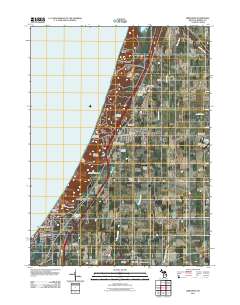 Bridgman 2011 topographic map thumbnail