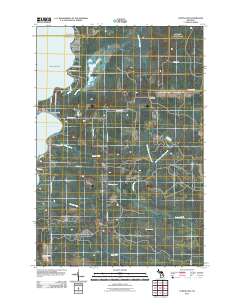 Curtis East 2011 topographic map thumbnail