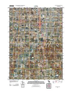 Cutlerville 2011 topographic map thumbnail