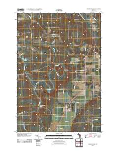 Deadmans Hill 2011 topographic map thumbnail