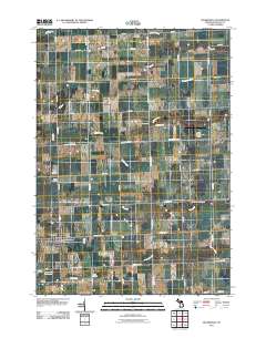 Deckerville 2011 topographic map thumbnail