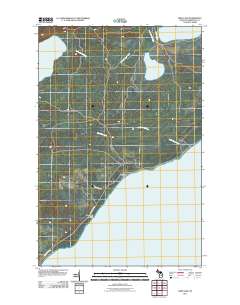 Deer Lake 2011 topographic map thumbnail
