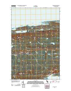 Delaware 2011 topographic map thumbnail