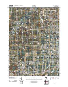 Denton 2011 topographic map thumbnail