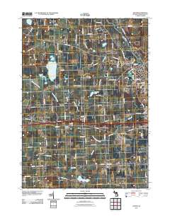 Dexter 2011 topographic map thumbnail