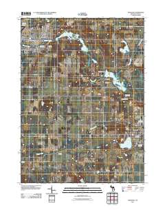 Dowagiac 2011 topographic map thumbnail
