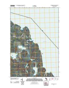Drummond SE 2011 topographic map thumbnail