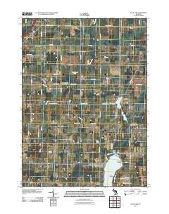 Duck Lake 2011 topographic map thumbnail