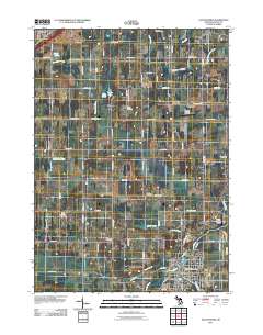 Eaton Rapids 2011 topographic map thumbnail