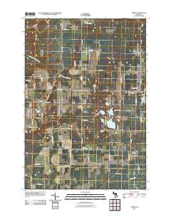 Elmira 2011 topographic map thumbnail