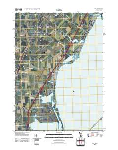Erie 2011 topographic map thumbnail
