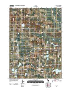 Evans 2011 topographic map thumbnail