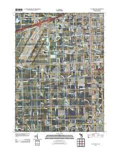 Flat Rock NE 2011 topographic map thumbnail