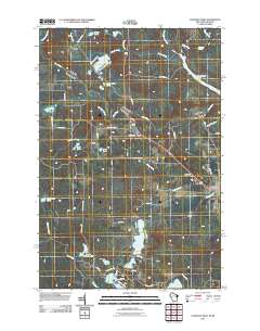 Florence West 2011 topographic map thumbnail