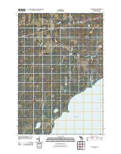 Ford River 2011 topographic map thumbnail