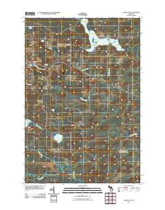 Foster City 2011 topographic map thumbnail