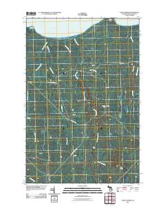 Four Corners 2011 topographic map thumbnail