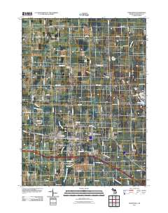 Fowlerville 2011 topographic map thumbnail