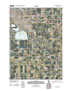 Midland South 2011 topographic map thumbnail