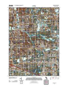 Milford 2011 topographic map thumbnail