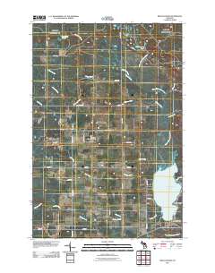 Millecoquins 2011 topographic map thumbnail