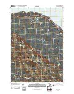Moltke 2011 topographic map thumbnail