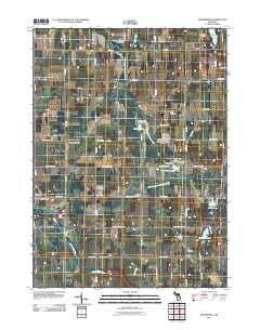 Mosherville 2011 topographic map thumbnail