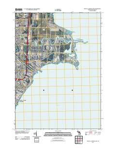 Mount Clemens East 2011 topographic map thumbnail
