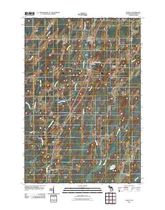 Nadeau 2011 topographic map thumbnail